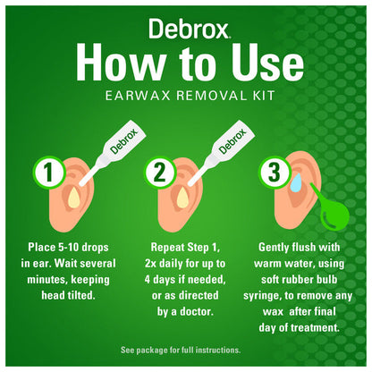 Debrox Earwax Removal Kit