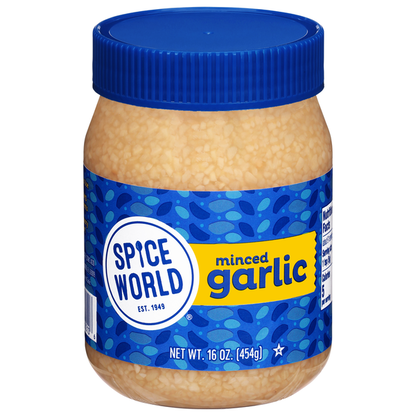 Spice World Garlic, Minced