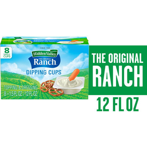 Hidden Valley Original Ranch Salad Dressing To Go Cups  DestGlow