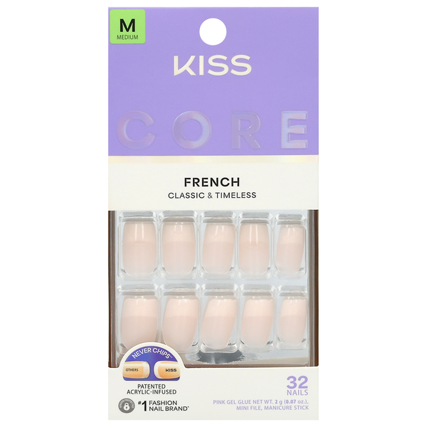 KISS Scenario French Medium Nails  DestGlow