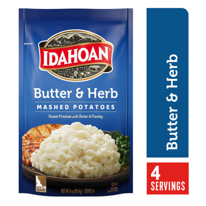Idahoan® Butter &amp; Herb Mashed Potatoes