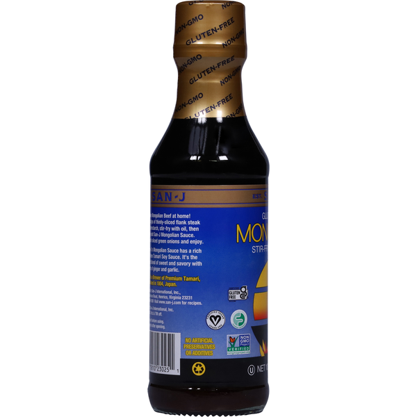 San-J Stir-Fry &amp; Marinade, Gluten Free, Mongolian