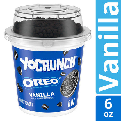 YoCrunch Cookies n Cream Lowfat Yogurt with Oreo Cookie Pieces