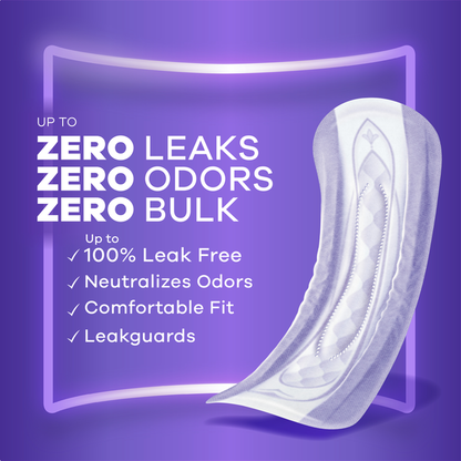 Always Discreet Pads Moderate Absorbency Regular Length
