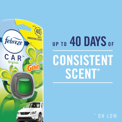 Febreze Car Odor-Fighting Air Freshener Vent Clip, Hawaiian Aloha, 1 count  DestGlow