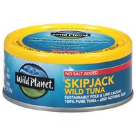 Wild Planet Wild Tuna, No Salt Added, Skip Jack️  DestGlow
