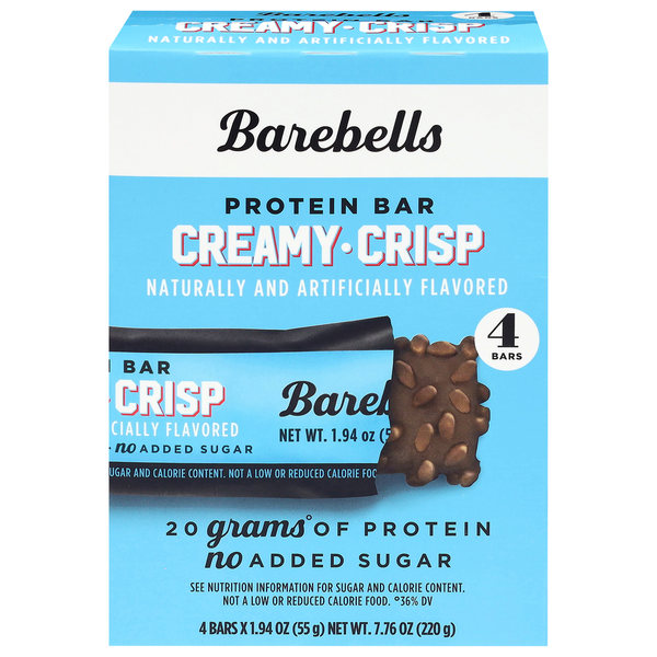 Barebells Creamy Crisp Protein Bar  DestGlow