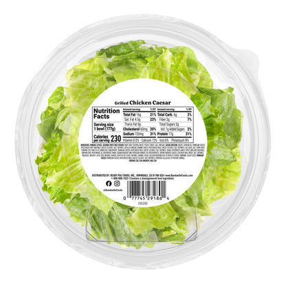 Bonduelle Bistro Chicken Caesar Salad Bowl with Creamy Caesar Dressing