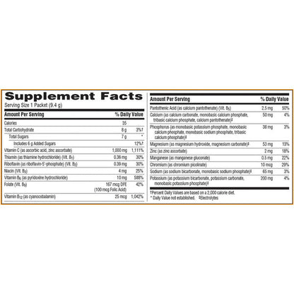 Emergen-C Vitamin C Fizzy Drink Mix Tangerine