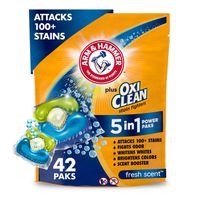 Arm &amp; Hammer Plus Oxiclean Stain Fighters: 5-In-1 ...
️