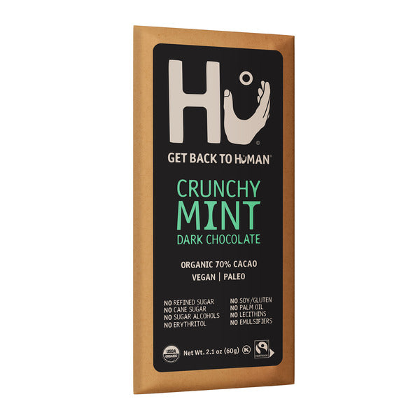 Hu Crunchy Mint Chocolate Bar  DestGlow