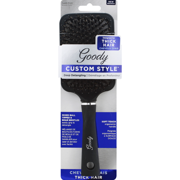 Goody Paddle Brush, Deep Detangling, Thick Hair  DestGlow