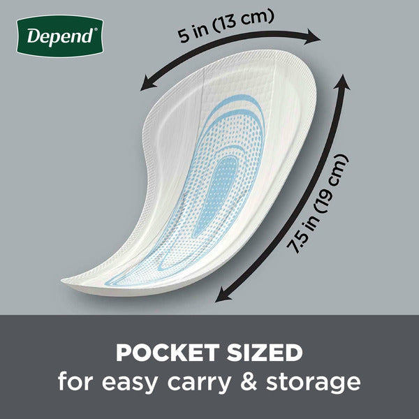 Depend Shields Incontinence Pads for Men
