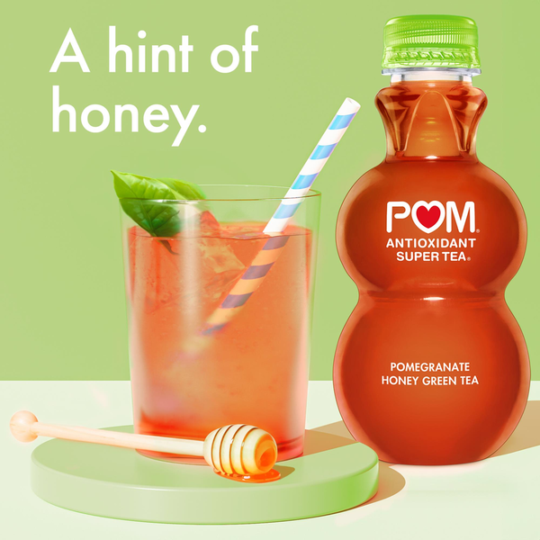 POM Wonderful Super Tea, Pomegranate Honey Green Tea