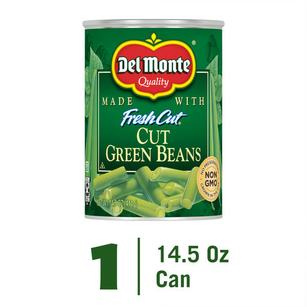 Del Monte FRESH CUT Green Beans Canned Vegetables  DestGlow