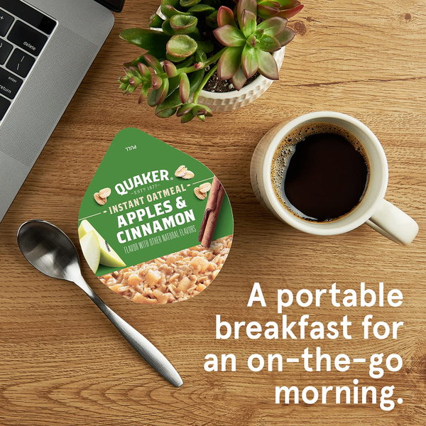 Quaker Instant Oatmeal, Apples &amp; Cinnamon