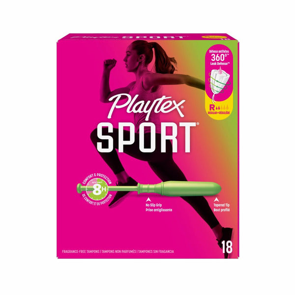 Playtex Plastic Tampons Unscented Regular Absorbency