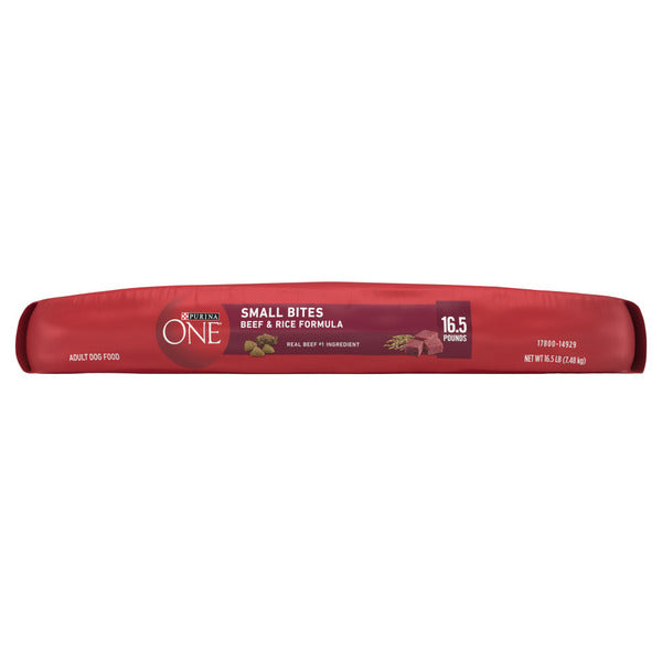 Purina ONE Small Bites Beef and Rice Formula Small Dog Food Dry  DestGlow