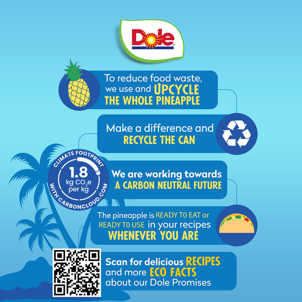 Dole Pineapple Chunks  DestGlow
