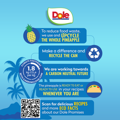 Dole Pineapple Chunks  DestGlow