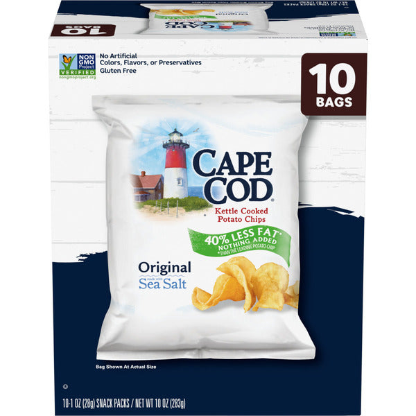 Cape Cod Less Fat Original Chips  DestGlow