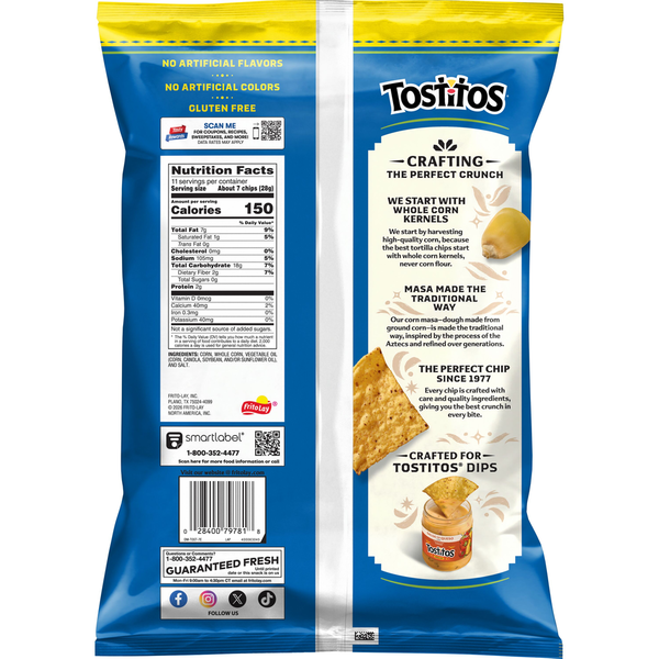 Tostitos Cantina Traditional Tortilla Chips  DestGlow