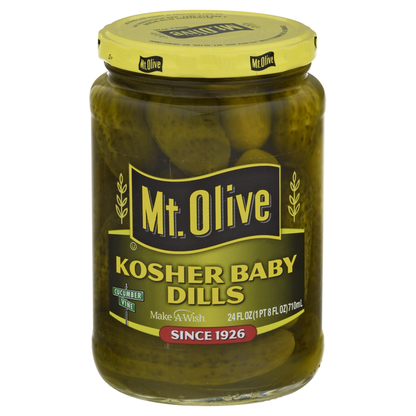 Mt. Olive Pickles, Kosher Baby Dills