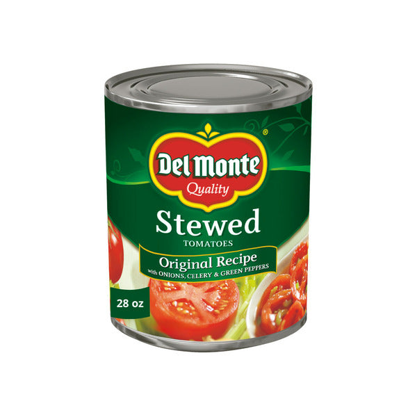 Del Monte Original Recipe Stewed Tomatoes with Onions, Celery &amp; Green Peppers