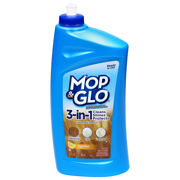 Mop &amp; Glo Multi-Surface 3-in-1 Fresh Citrus Floor Cleaner  DestGlow