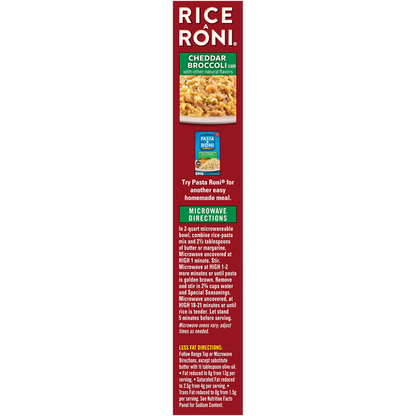 Rice-A-Roni Cheddar Broccoli Rice Mix