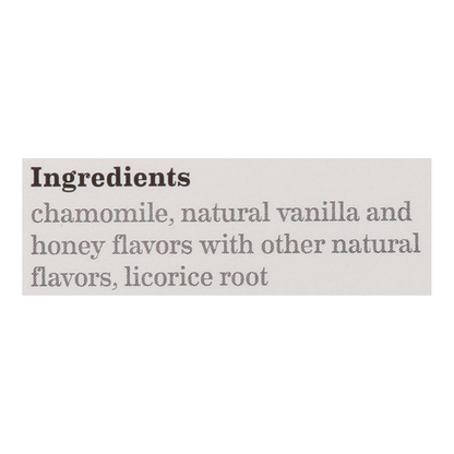 Bigelow Herbal Tea Chamomile Vanilla and Honey Tea Bags