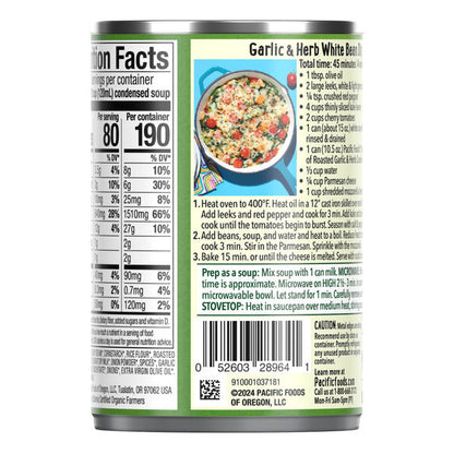 Pacific Foods Cream of Roasted Garlic and Herb Soup