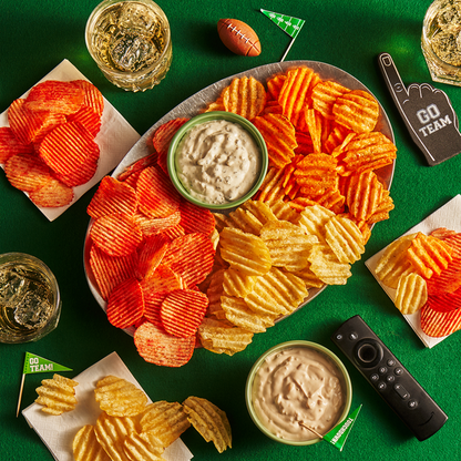 Ruffles Potato Chips Flamin&