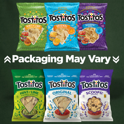 Tostitos Tortilla Chips, Hint of Lime Flavored
