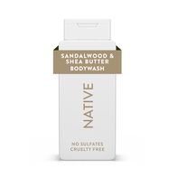 Native Sandalwood &amp; Shea Butter Body Wash️  DestGlow