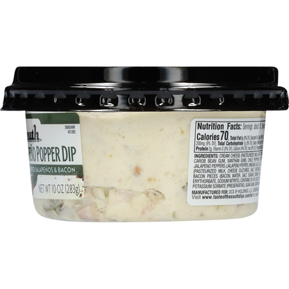 Taste of the South Bacon Wrapped Jalapeno Popper Dip