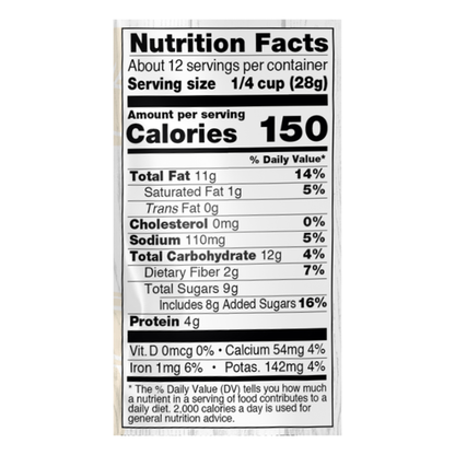 NOW Real Food Almonds, Salted Caramel