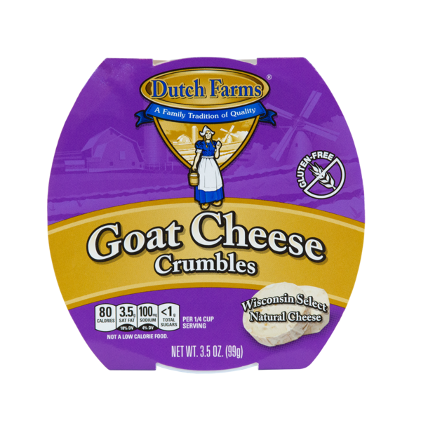 Dutch Farms Goat Cheese Crumbles  DestGlow