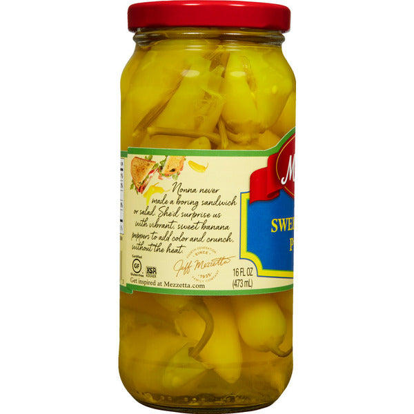 Mezzetta Sweet Banana Peppers  DestGlow