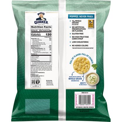 Quaker Rice Crisps, Buttermilk Ranch