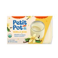 Petit Pot Vanilla Bean, Organic French Dessert️  DestGlow