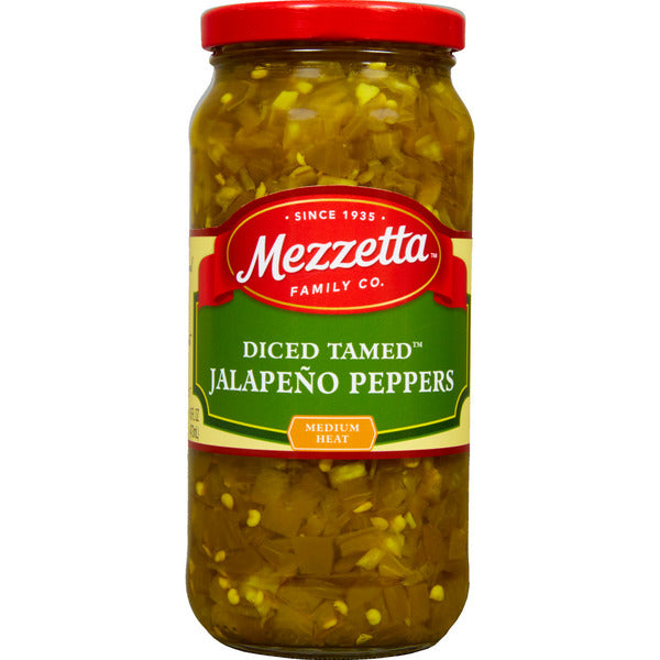 Mezzetta Diced Tamed™ Jalapeño Peppers  DestGlow