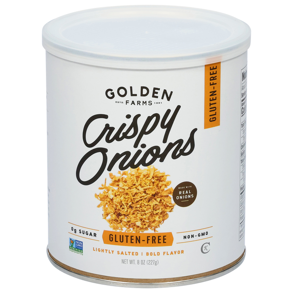 Golden Farms Gluten-Free Crispy Onions  DestGlow