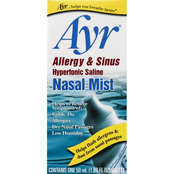 Ayr Nasal Mist, Allergy &amp; Sinus  DestGlow