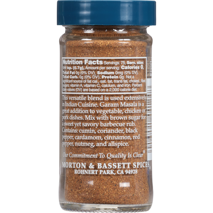 Morton &amp; Bassett Spices Garam Masala