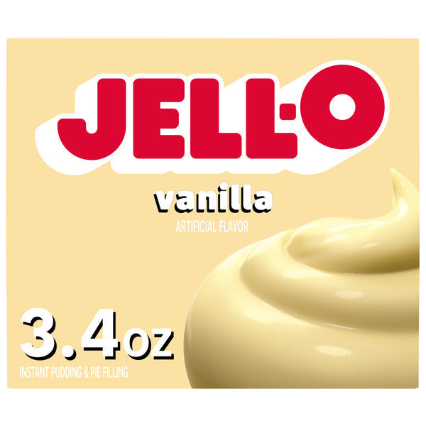Jell-O Vanilla Instant Pudding &amp; Pie Filling Mix  DestGlow