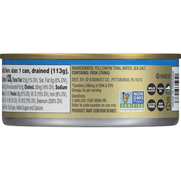 StarKist Tuna in Water, Solid Yellowfin  DestGlow