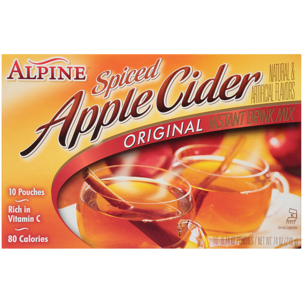 Alpine Original Spiced Apple Cider Instant Drink Mix  DestGlow