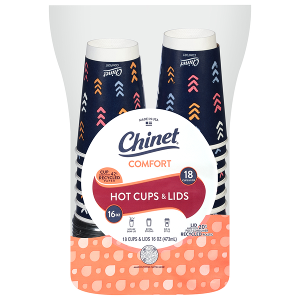Chinet Insulated Cups &amp; Lids  DestGlow