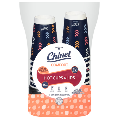 Chinet Insulated Cups &amp; Lids